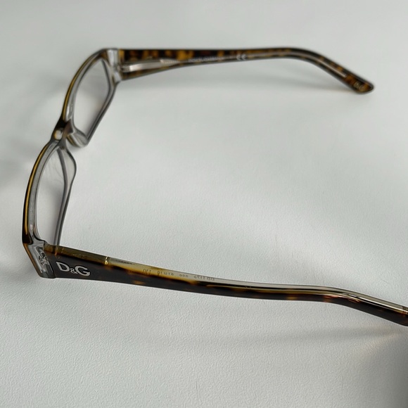 Dolce & Gabbana Tortoise Eyeglass Frames DD 179 566 & Case - Picture 5 of 7
